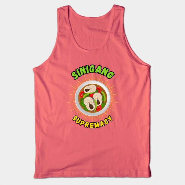 fish sinigang supremacy filipino food Tank Top by Moonwing